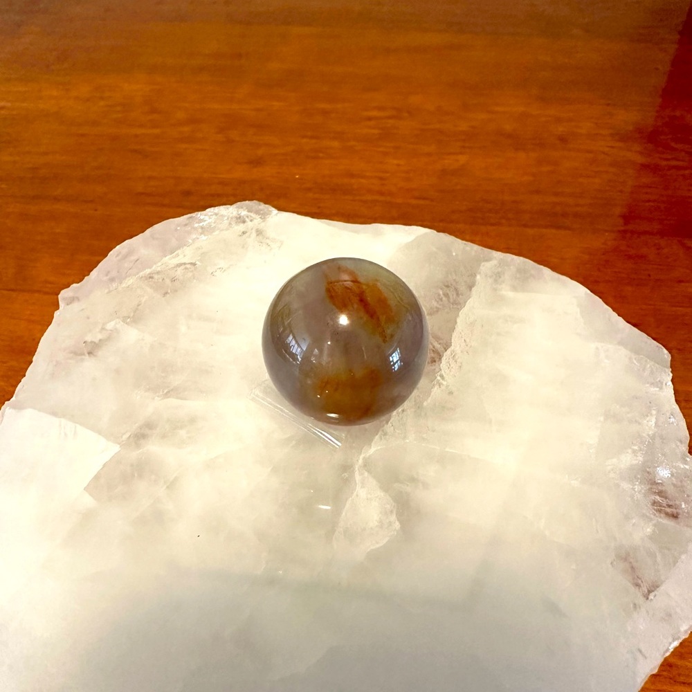 Small carnelian sphere